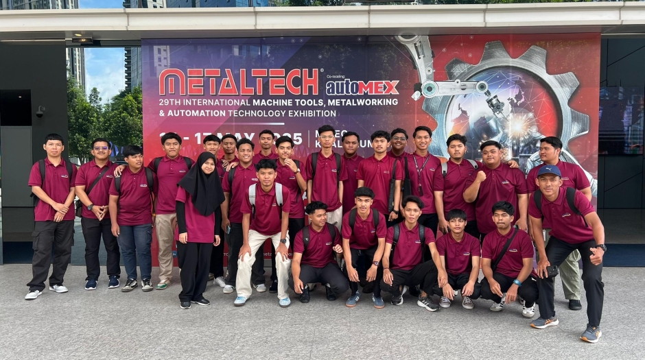 Lawatan Pendedahan Industri ke Metaltech 2025
