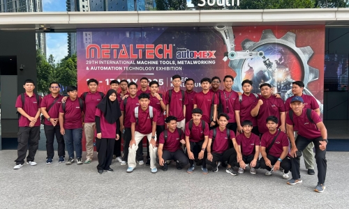 Lawatan Pendedahan Industri ke Metaltech 2025